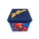 Σκαμπό - Κουτί Παιδικό Kids Marvel Spiderman 09 Blue Dimcol (30x30x30) 1Τεμ
