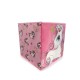 Σκαμπό - Κουτί Παιδικό Kids Unicorn 10 Pink Dimcol (30x30x30) 1Τεμ
