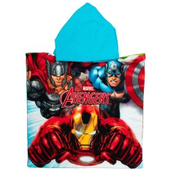 Poncho Παιδικό Θαλάσσης Quick Dry Marvel Avengers 198 White-Multi Micro Dimcol (50x100) 1Τεμ Poncho Παιδικό Θαλάσσης Quick Dry Marvel Avengers 198 White-Multi Micro Dimcol (50x100) 1Τεμ