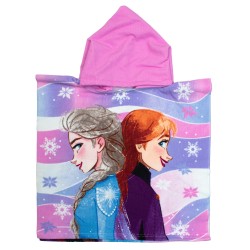 Poncho Παιδικό Θαλάσσης Quick Dry Disney Home Frozen 199 Lilac Micro Dimcol (50x100) 1Τεμ