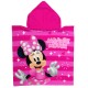 Poncho Παιδικό Θαλάσσης Quick Dry Disney Home Minnie 194 Fuchsia-Pink Micro Dimcol (50x100) 1Τεμ