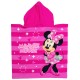 Poncho Παιδικό Θαλάσσης Quick Dry Disney Home Minnie 194 Fuchsia-Pink Micro Dimcol (50x100) 1Τεμ
