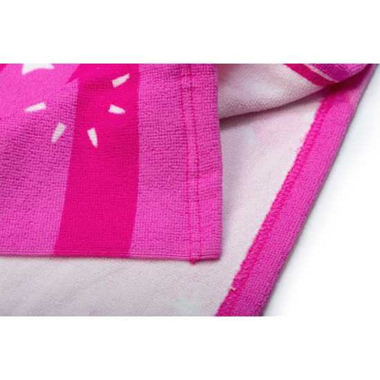 Poncho Παιδικό Θαλάσσης Quick Dry Disney Home Minnie 194 Fuchsia-Pink Micro Dimcol (50x100) 1Τεμ