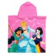 Poncho Παιδικό Θαλάσσης Quick Dry Disney Home Princess 192 Baby Pink Micro Dimcol (50x100) 1Τεμ
