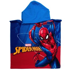 Poncho Παιδικό Θαλάσσης Quick Dry Marvel Spiderman 197 Blue Micro Dimcol (50x100) 1Τεμ Poncho Παιδικό Θαλάσσης Quick Dry Marvel Spiderman 197 Blue Micro Dimcol (50x100) 1Τεμ