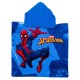Poncho Παιδικό Θαλάσσης Marvel Spiderman 538 Sky Blue-Blue Quick Dry Micro Dimcol (50x100) 1Τεμ