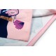 Poncho Παιδικό Θαλάσσης Quick Dry Disney Home Lilo & Stitch 195 Baby Pink Micro Dimcol (50x100) 1Τεμ