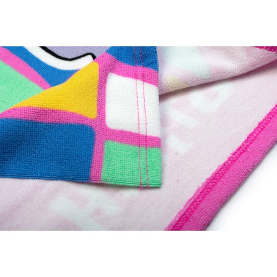 Poncho Παιδικό Θαλάσσης Quick Dry Disney Home Lilo & Stitch 275 Pink Micro Dimcol (50x100) 1Τεμ