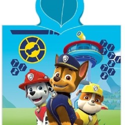 Poncho Παιδικό Θαλάσσης Quick Dry Nickelodeon Paw Patrol 203 Sky Blue Micro Dimcol (50x100) 1Τεμ