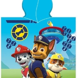 Poncho Παιδικό Θαλάσσης Quick Dry Nickelodeon Paw Patrol 203 Sky Blue Micro Dimcol (50x100) 1Τεμ