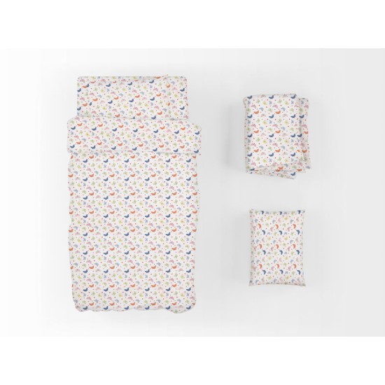 Πάπλωμα Βρεφικό Κούνιας Baby Butterfly 49 Cotton Dimcol (120x160) 1Τεμ