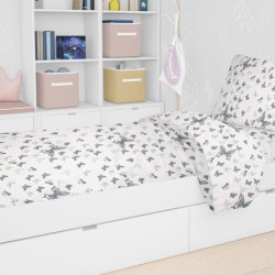 Μαξιλαροθήκη Kids Butterfly 57 Cotton Dimcol (50x70) 1Τεμ