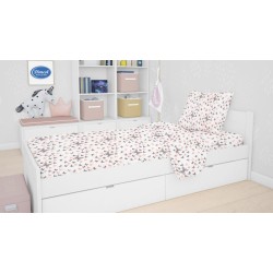 Σεντόνι Λίκνου Print Baby Butterfly 61 Coral Cotton Dimcol (80x110) 1Τεμ Σεντόνι Λίκνου Print Baby Butterfly 61 Coral Cotton Dimcol (80x110) 1Τεμ