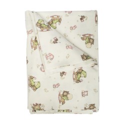 Παπλωματοθήκη Παιδική Φανελένια Μονή Kids Baby 03 Cotton Dimcol (160x240) 1Τεμ