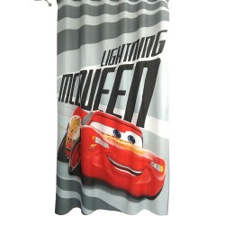 Κουρτίνα Παιδική Με Τρέσα Disney Cars 872 Digital Print Cotton Dimcol (155x240) 1Τεμ (Δώρο μία Μαξιλαροθήκη)