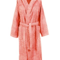 Μπουρνούζι Με Κουκούλα 3010 Coral Raglan Μανίκια Cotton Dimcol 1Τεμ