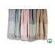 Πετσέτες Σετ Bath Towels Νέμεσις 14 Grey Jacquard Cotton Dimcol 3Τεμ