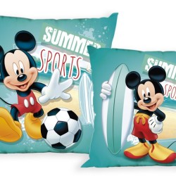 Διακοσμητικό Μαξιλάρι Παιδικό Disney Pillow Digital Print Mickey 06 Micro Dimcol (40x40) 1Τεμ