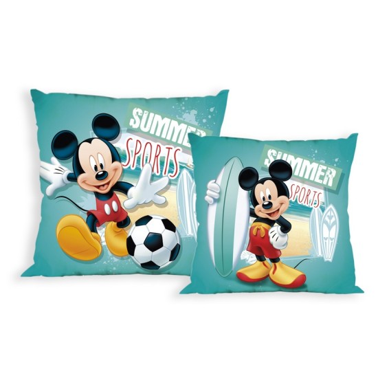 Διακοσμητικό Μαξιλάρι Παιδικό Disney Pillow Digital Print Mickey 06 Micro Dimcol (40x40) 1Τεμ