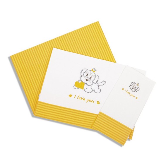 Σεντόνια Κούνιας Σετ Baby Bed 121 Με Κέντημα Cotton Dimcol (120x170) 3Τεμ