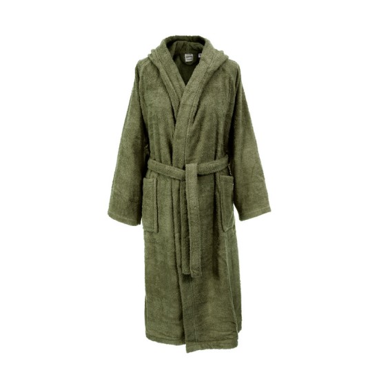 Μπουρνούζι Με Κουκούλα 3010 Oil Raglan Μανίκια Cotton Dimcol 1Τεμ