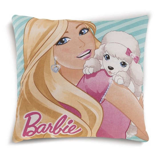 Διακοσμητικό Μαξιλάρι Παιδικό Disney Pillow Digital Print Barbie 08 Micro Dimcol (40x40) 1Τεμ