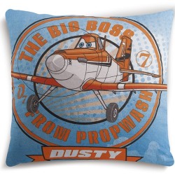 Διακοσμητικό Μαξιλάρι Παιδικό Disney Pillow Digital Print Planes 02 Micro Dimcol (40x40) 1Τεμ