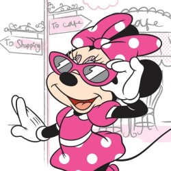 Πετσέτα Θαλάσσης Παιδική Beach Towel Disney Minnie 056 Cotton Dimcol (70x140) 1Τεμ