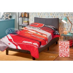 Πάπλωμα Παιδικό Μονό Disney Digital Print Double Faced Cars 04 Micropercal Dimcol (160x250) 1Τεμ