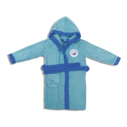 Μπουρνούζι Παιδικό Με Κουκούλα Disney Bathrobes Frozen Με Κέντημα Cotton Dimcol 1Τεμ