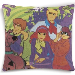 Διακοσμητικό Μαξιλάρι Παιδικό Disney Pillow Digital Print Scooby Doo 03 Micro Dimcol (40x40) 1Τεμ