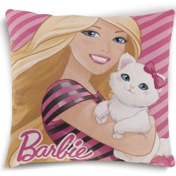 Διακοσμητικό Μαξιλάρι Παιδικό Disney Pillow Digital Print Barbie 08 Micro Dimcol (40x40) 1Τεμ