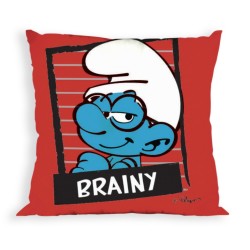 Διακοσμητικό Μαξιλάρι Παιδικό Disney Pillow Digital Print Smurfs 17 Micro Dimcol (40x40) 1Τεμ