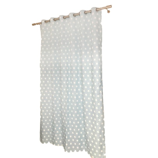 Κουρτίνα Παιδική Με Τρούκς Kids Star Blue 33 Cotton Dimcol (155x240) 1Τεμ Κουρτίνα Παιδική Με Τρούκς Kids Star Blue 33 Cotton Dimcol (155x240) 1Τεμ