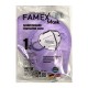 Μάσκα Προστασίας Ενηλίκων Σετ FFP2 EN149:2001 + A1:2009 Lilac Famex 10Τεμ