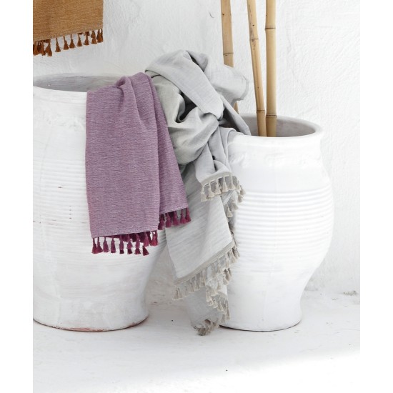 Πετσέτα Παρεό Διπλής Όψεως Serenity Greta 22 Cotton Kentia (90x180) 1Τεμ