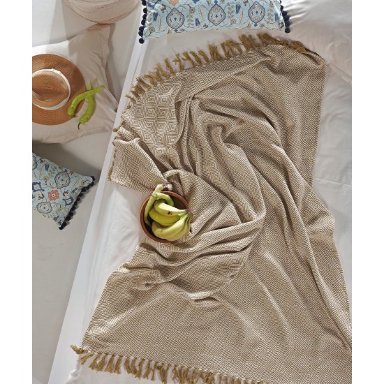 Κουβέρτα Καλοκαιρινή Υπέρδιπλη Loft Demi 09 Jacquard Cotton Kentia (220x240) 1Τεμ