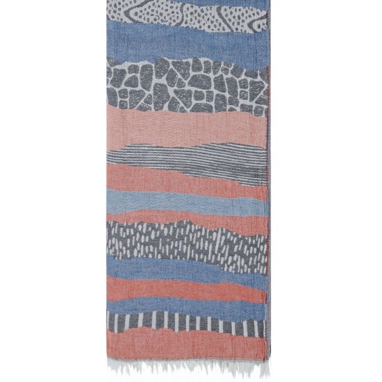 Πετσέτα Παρεό Διπλής Όψεως Stylish Kimolos Cotton Kentia (90x180) 1Τεμ