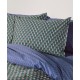 Παπλωματοθήκη Υπέρδιπλη Σετ Stylish Ladon 02 300TC Satin Cotton Kentia (220x240+1) 3Τεμ