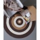 Χαλάκι Στρογγυλό Loft Jake 04 Cotton Kentia (120εκ.) 1Τεμ