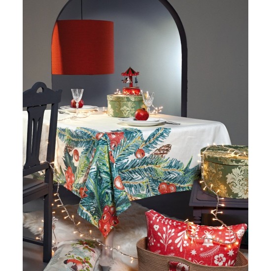 Τραπεζομάντηλο Loft Christmas Snow 2212 Digital Print Kentia (135x180) 1Τεμ
