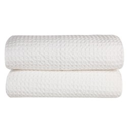 Κουβέρτα Πικέ Υπέρδιπλη Loft Illusion 00 Waffle Cotton Kentia (230x250) 1Τεμ