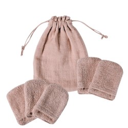 Πετσετάκια Ντεμακιγιάζ Σετ Stylish Demak 14 Cotton Kentia (12x9) 5Τεμ