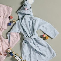 Μπουρνούζι Παιδικό Με Κουκούλα Kids Loft Hummy Cotton Kentia 1Τεμ