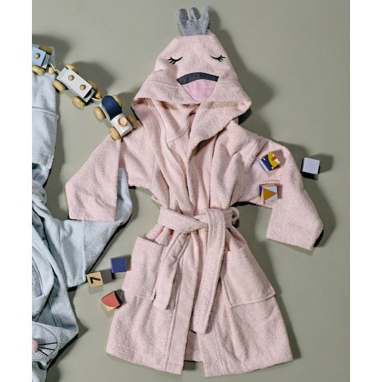 Μπουρνούζι Παιδικό Με Κουκούλα Kids Loft Clodet Cotton Kentia 1Τεμ