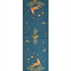 Τραβέρσα Χριστουγεννιάτικη Loft Snow 232 Digital Print Kentia (45x140) 1Τεμ