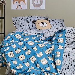 Μαξιλαροθήκες Παιδικές Σετ Versus Masha Cotton Kentia (50x70) 2Τεμ