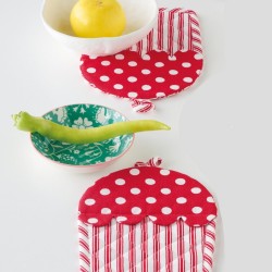 Πιάστρες Σετ Loft Cupcake Cotton Kentia (17x25) 2Τεμ