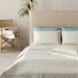 Κουβερλί Νυφικό Υπέρδιπλα Σετ Serenity Felicity 12 Satin 200TC Cotton Kentia (230x250) 3Τεμ