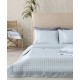 Κουβερλί Νυφικό Υπέρδιπλα Σετ Serenity Felicity 22 Satin 200TC Cotton Kentia (230x250) 3Τεμ